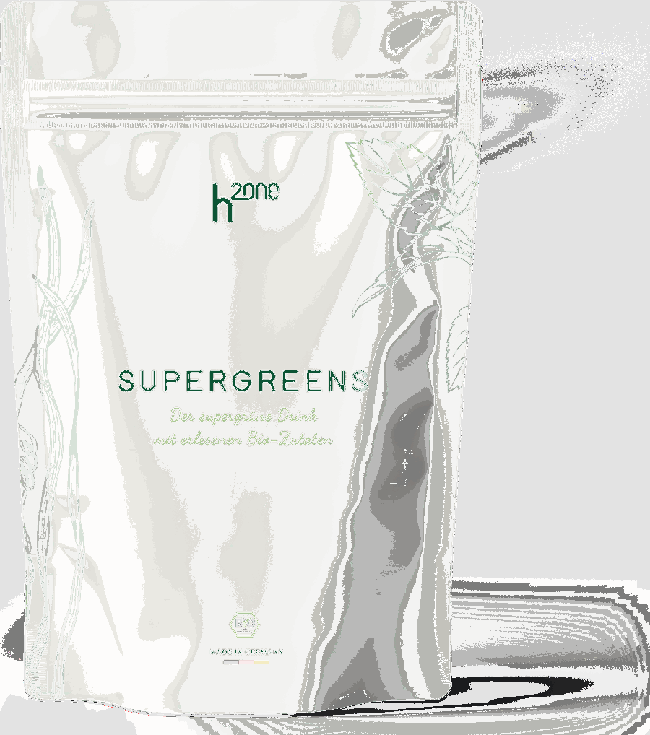 h2one SUPERGREENS Doypack, 240 g